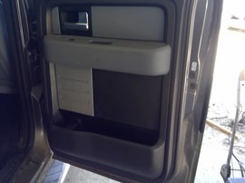 2013 FORD F-150, GRAY, CREW CAB, 3.5L, TURBO, AT, 4WD.   F26476